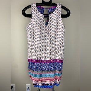 ReneeC. Bundle of 2 MIDI Boho Dresses Sz L